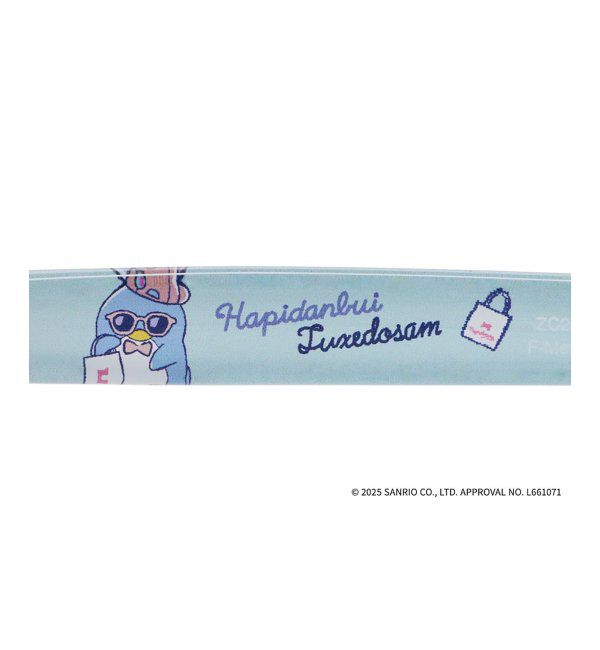  「Zoff｜はぴだんぶい 【タキシードサム モデル】メガネ｜伊達・度付きメガネ｜グッズ   レンズ交換券付」|メガネ|