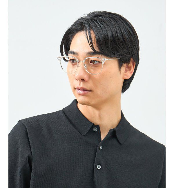  「Zoff｜takashi kumagai ウェリントン型 メガネ サーモント｜伊達メガネ 度付きメガネ  レンズ交換券付」|メガネ|