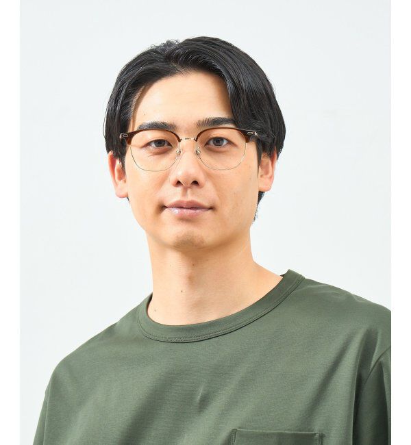  「Zoff｜takashi kumagai ウェリントン型 メガネ サーモント｜伊達メガネ 度付きメガネ  レンズ交換券付」|メガネ|