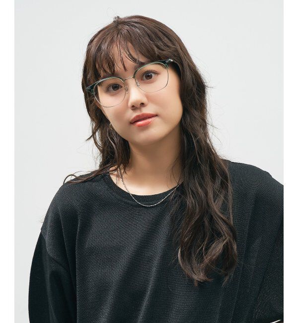  「Zoff｜takashi kumagai ウェリントン型 メガネ サーモント｜伊達メガネ 度付きメガネ  レンズ交換券付」|メガネ|
