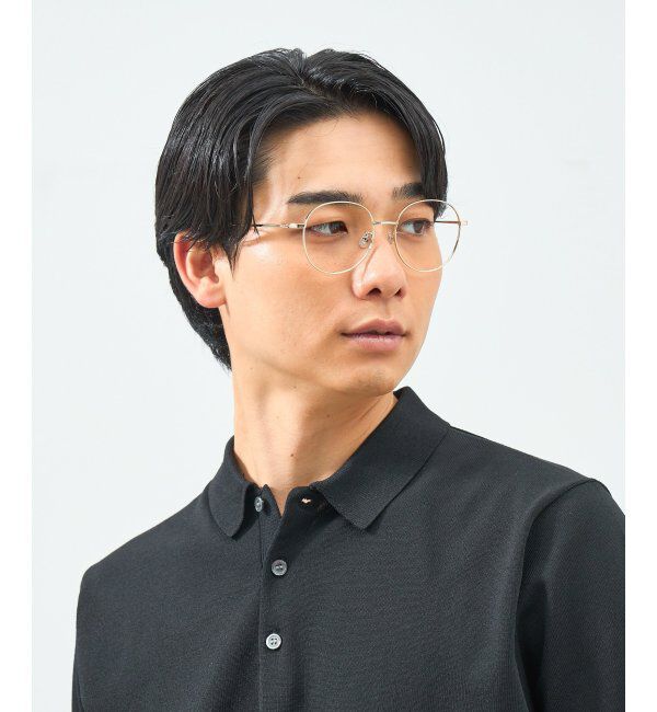  「Zoff｜takashi kumagai ボストン型 メガネ メタルフレーム｜ 伊達メガネ 度付きメガネ  レンズ交換券付」|メガネ|