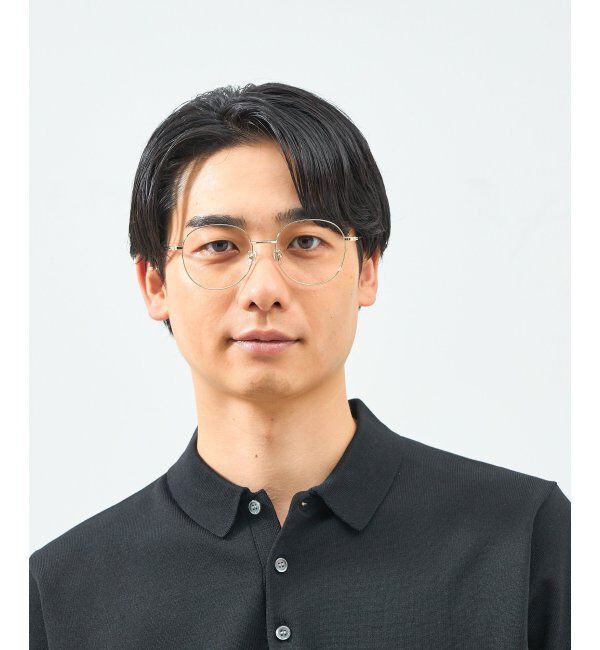  「Zoff｜takashi kumagai ボストン型 メガネ メタルフレーム｜ 伊達メガネ 度付きメガネ  レンズ交換券付」|メガネ|