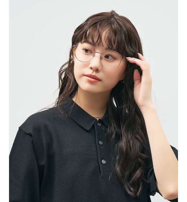  「Zoff｜takashi kumagai ボストン型 メガネ メタルフレーム｜ 伊達メガネ 度付きメガネ  レンズ交換券付」|メガネ|シルバー