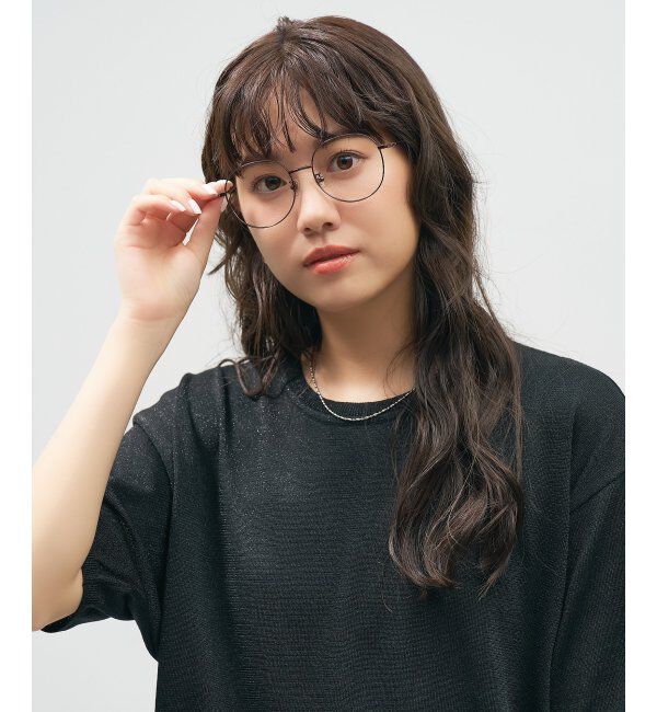  「Zoff｜takashi kumagai ボストン型 メガネ メタルフレーム｜ 伊達メガネ 度付きメガネ  レンズ交換券付」|メガネ|