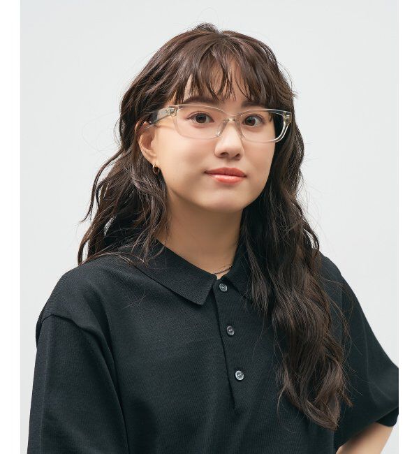  「Zoff｜takashi kumagai ウェリントン型 メガネ 横長フレーム｜伊達メガネ 度付きメガネ  レンズ交換券付」|メガネ|