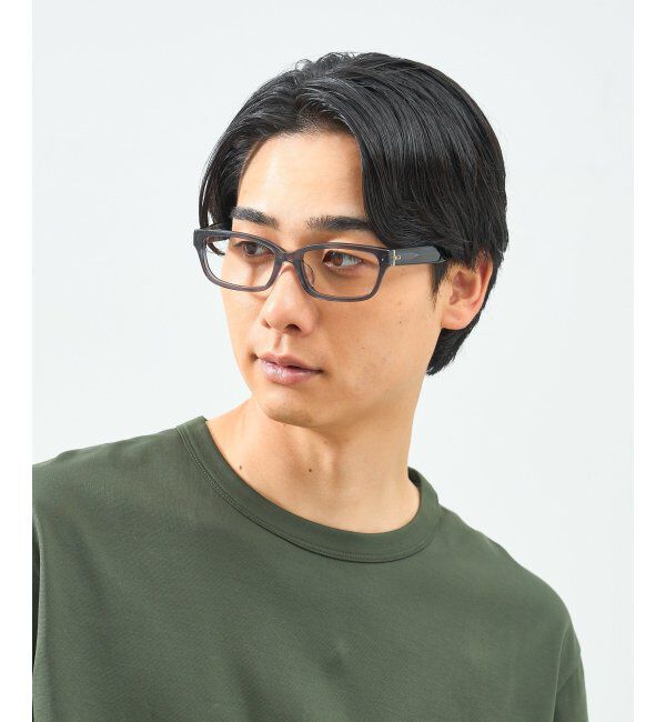  「Zoff｜takashi kumagai ウェリントン型 メガネ 横長フレーム｜伊達メガネ 度付きメガネ  レンズ交換券付」|メガネ|