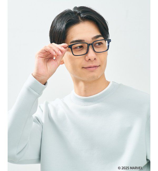  「MARVEL COLLECTION【ウルヴァリン モデル】 メガネ | 伊達メガネ 度付き   レンズ交換券付」|メガネ|