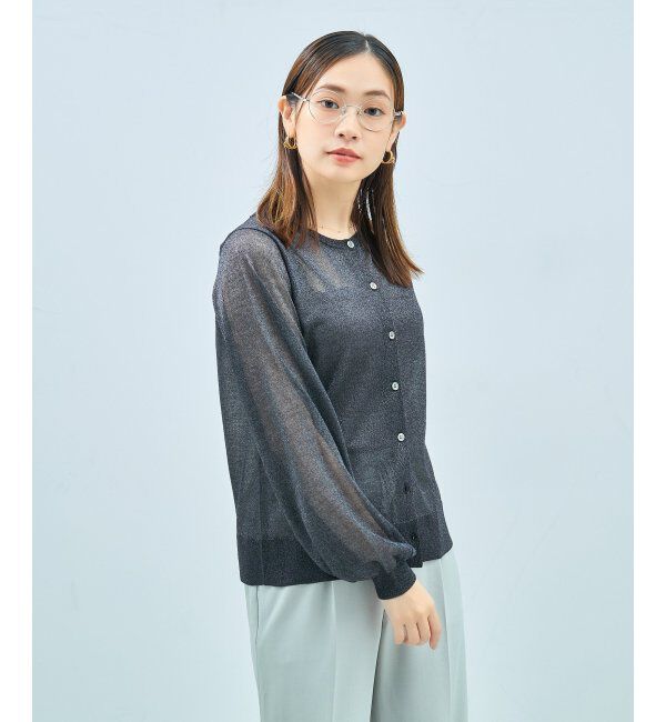  「Zoff｜CLASSIC メガネ | 丸型 メタルフレーム グランパコア 伊達メガネ 度付き   レンズ交換券付」|メガネ|