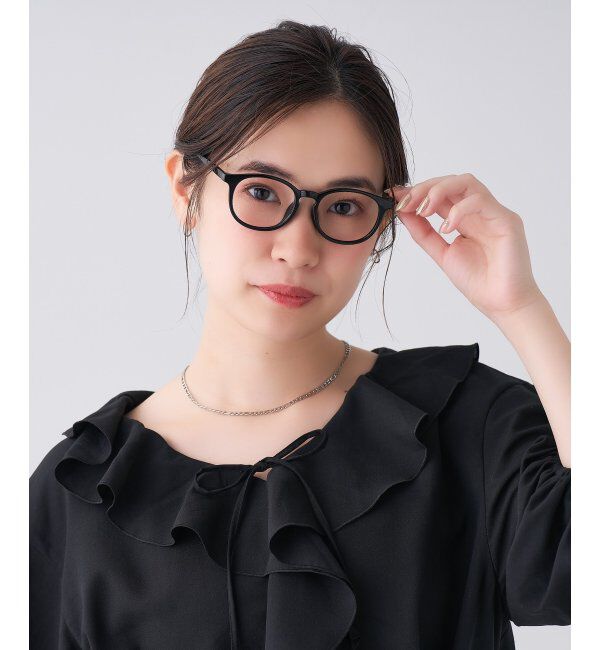  「ボストン型 メガネ | 伊達メガネ 度付きメガネユニセックス  Zoff｜CLASSIC  レンズ交換券付」|メガネ|