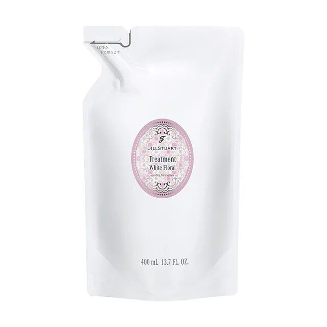 JILL STUART Beauty「ジルスチュアート  ホワイトフローラル　トリートメント　レフィル400mL」|コンディショナー・トリートメント|-