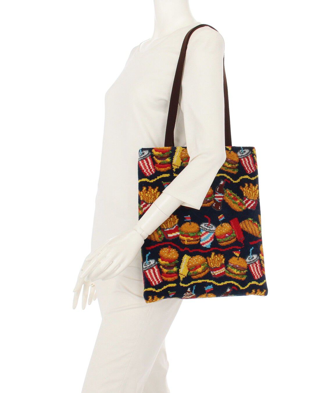 LOVERARY BY FEILER「バーガーショップ　トートバッグ　L/BUR-257130」|トートバッグ|