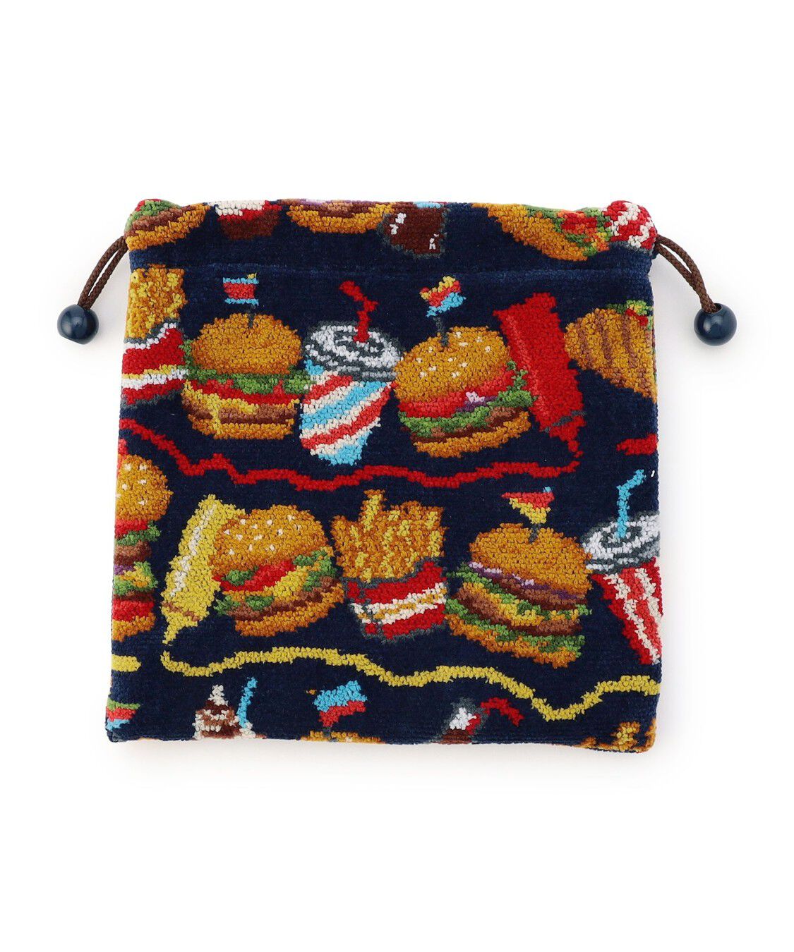 LOVERARY BY FEILER「バーガーショップ　巾着　L/BUR-257127」|ポーチ|