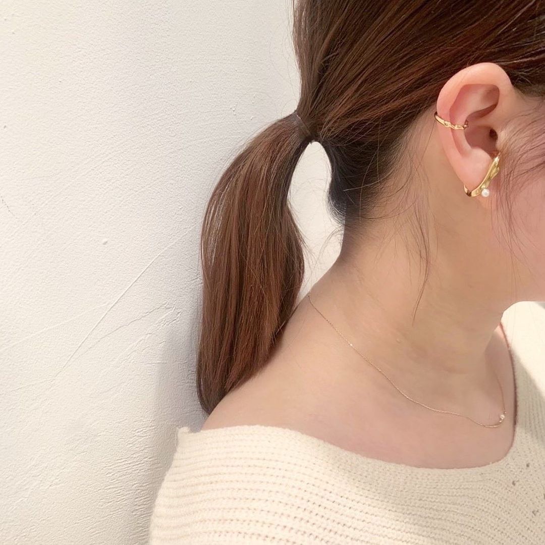  「silver925 ニュアンスパール イヤーカフ (ニッケルフリー)」|イヤーカフ|