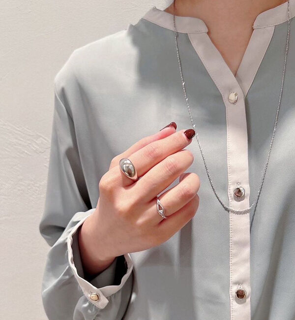  「silver925 ロープスモール リング (ニッケルフリー)」|リング|