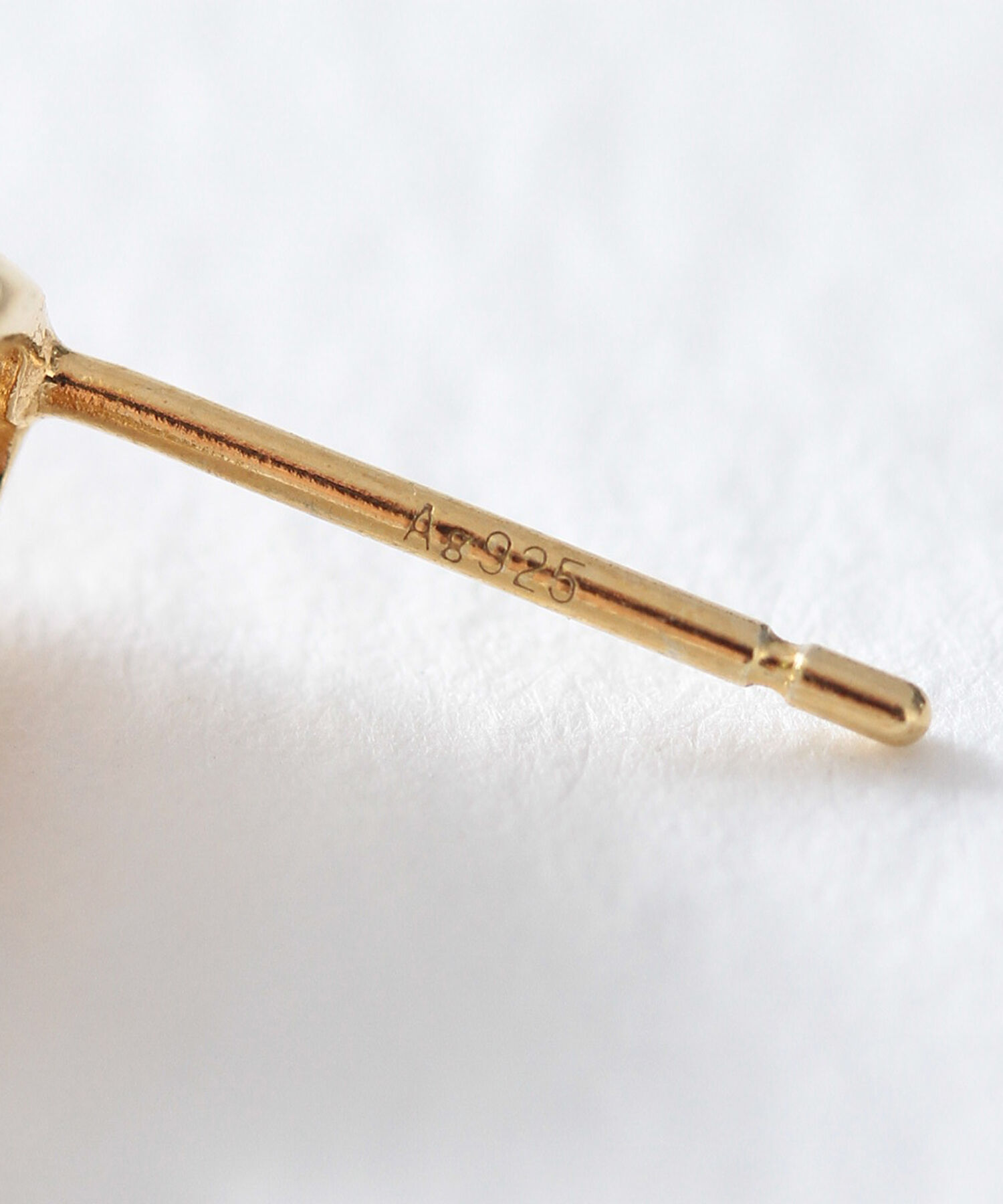  「silver925 パールビジュー ミル スタッドピアス（ニッケルフリー）」|ピアス|