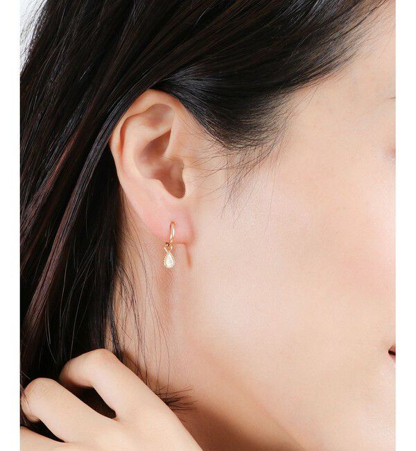 ete「ナチュラルストーン ドロップ イヤリング」|イヤリング|