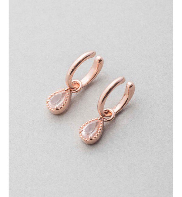 ete「ナチュラルストーン ドロップ イヤリング」|イヤリング|