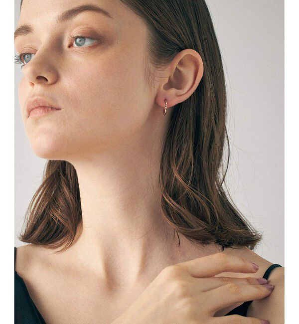 ete「ツイスト フープピアス」|ピアス|