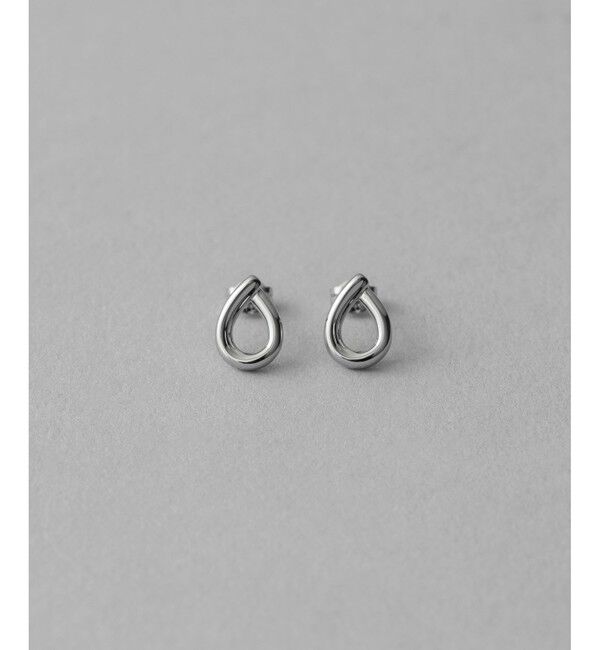 ete「ドロップライン ピアス」|ピアス|プラチナム