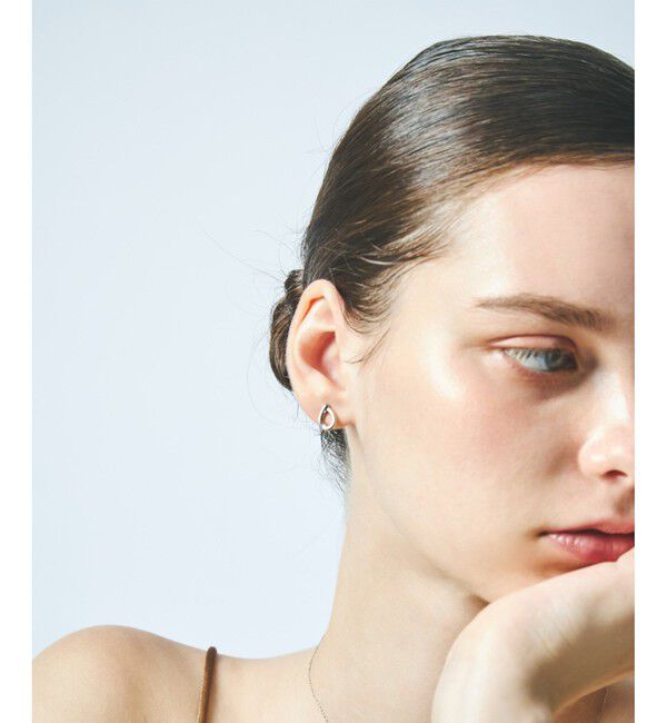 ete「ドロップライン ピアス」|ピアス|