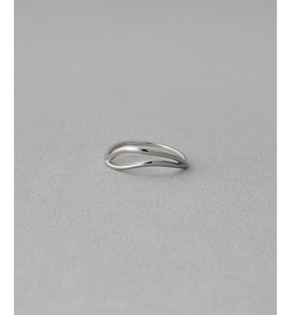 ete「[デイリープラチナ] PT501 リップル リング」|リング|プラチナム