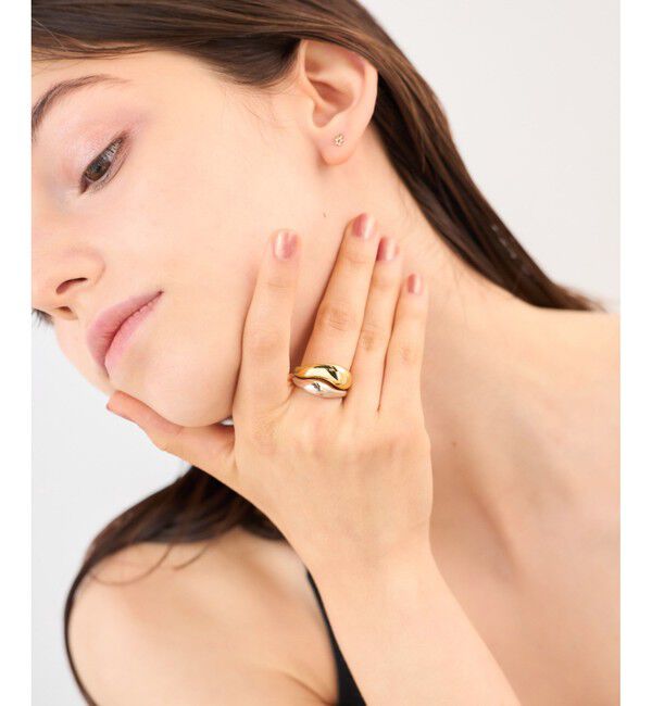 ete「[レイヤード] プランプ リング」|リング|