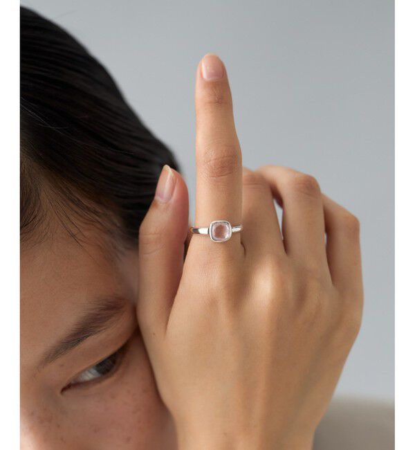 Jouete「リング ローズクォーツ」|リング|