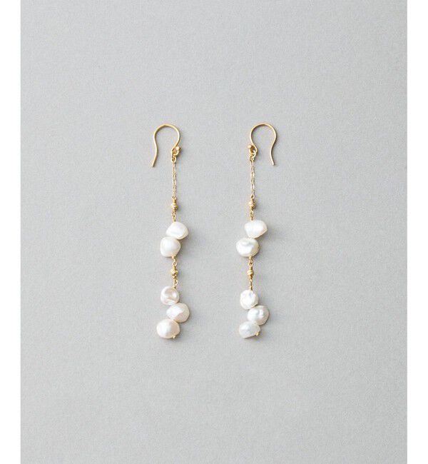 Jouete「ピアス パール」|ピアス|イエローゴールド