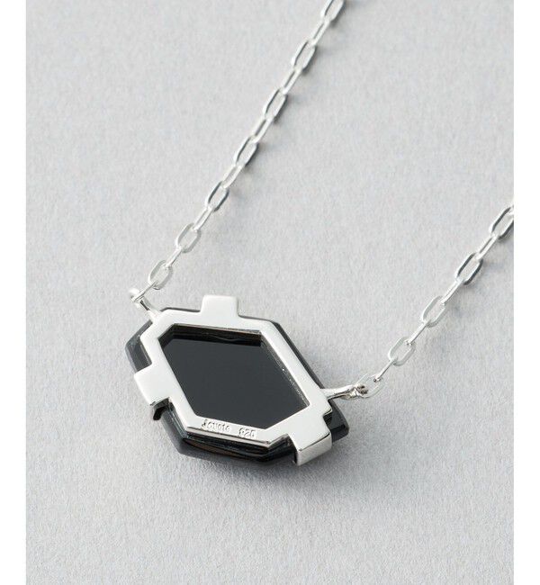 Jouete「[ジェム] ネックレス ブラックカルセドニー」|ネックレス|