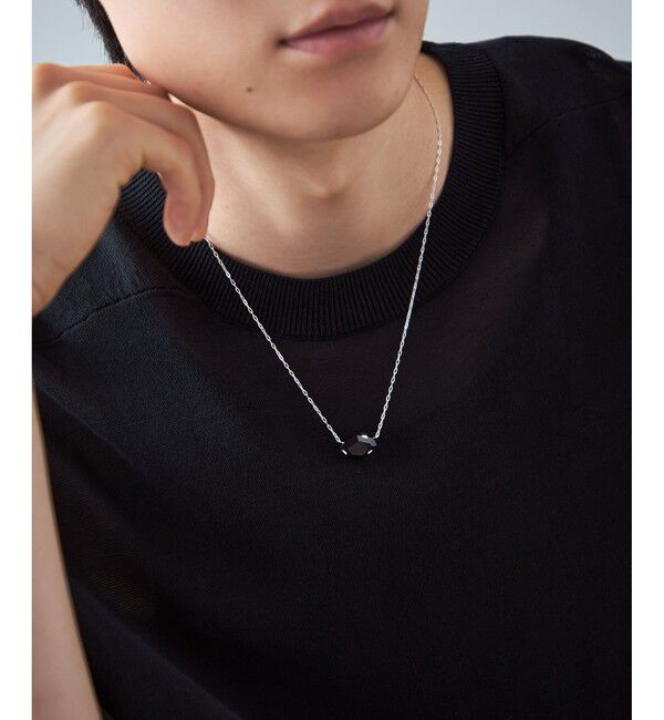 Jouete「[ジェム] ネックレス ブラックカルセドニー」|ネックレス|