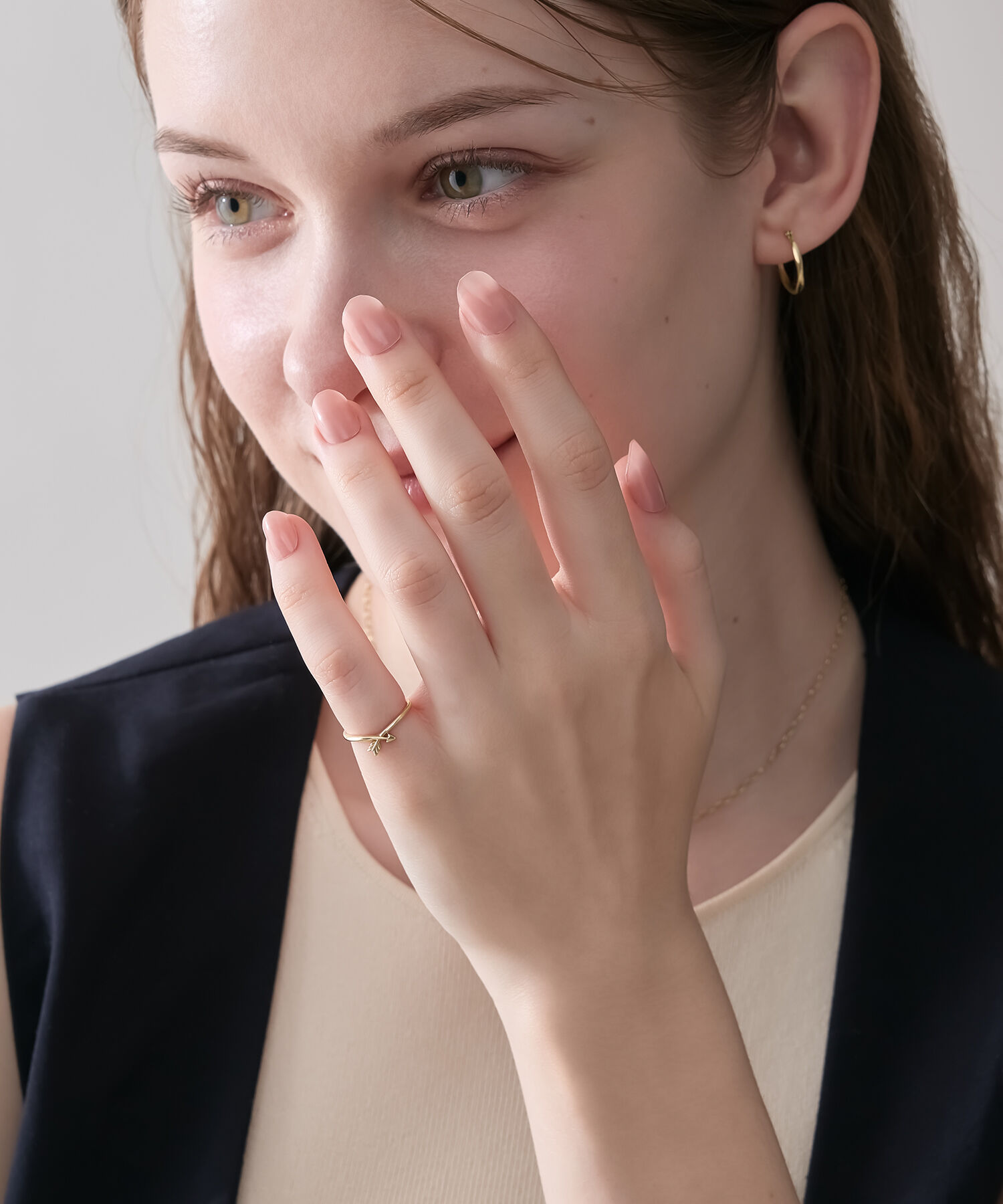 NOJESS「K5アローピンキーリング」|リング|