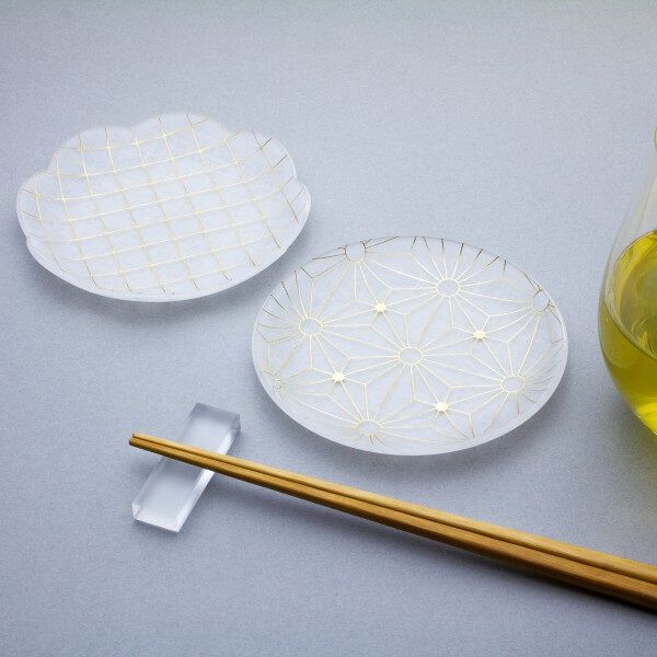  「箔マメザラ／コウシ＆キカガク　２枚セット／ｔｏｕｍｅｉ」|食器・キッチングッズ|ゴールド