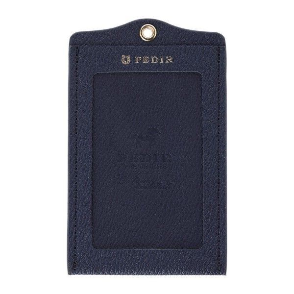 PEDIR「PEDIR(ペディール) マエストラーレ シングルパスケース マークス」|定期入れ|ネイビー
