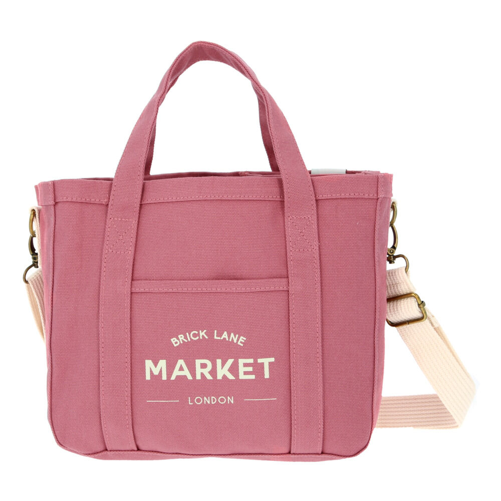 BACKYARD FAMILY「ミニトートバッグ おしゃれ 通販 トートバッグ 小さめ レディース メンズ ミニバッグ 仕切り」|トートバッグ|ピンク1