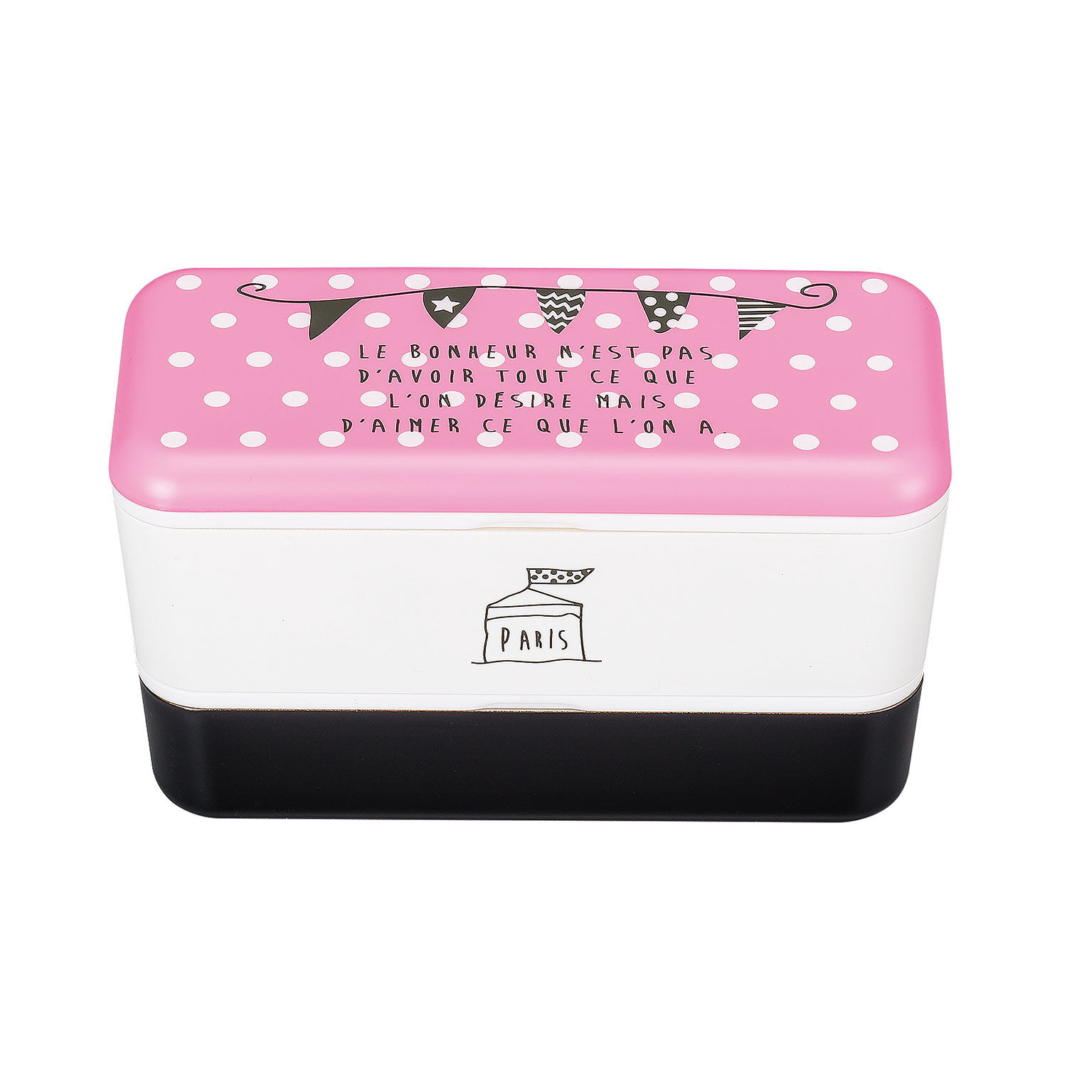 BACKYARD FAMILY「ランチボックス ネイティブハート Native Heart お弁当箱 NH 2段 ランチ 通販」|食器・キッチングッズ|ピンク2