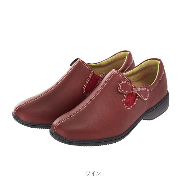 BACKYARD FAMILY「靴 レディース 歩きやすい 50代 通販 60代 軽い カジュアルシューズ 軽量 おしゃれ 3E」|スリッポン|