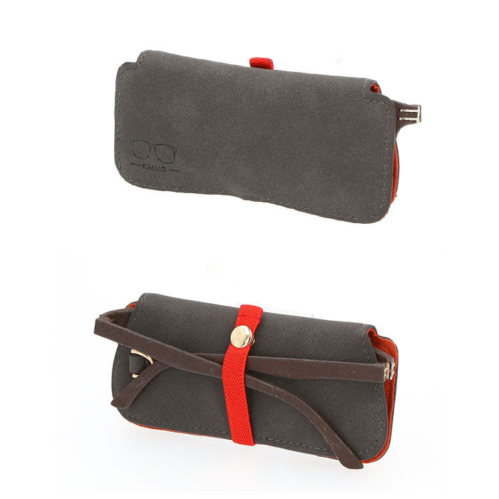 BACKYARD FAMILY「メガネケース スリム 通販 スエード調 レザー調 眼鏡ケース 薄い うすい メガネカバー めがね」|その他|