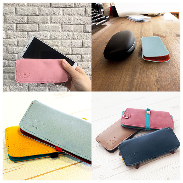 BACKYARD FAMILY「メガネケース スリム 通販 スエード調 レザー調 眼鏡ケース 薄い うすい メガネカバー めがね」|その他|