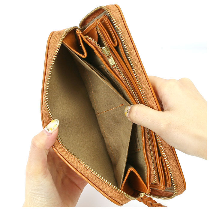 BACKYARD FAMILY「ズッケロ 長財布 通販 ブランド 財布 レディース 大容量 ラウンドファスナー 本革」|財布|