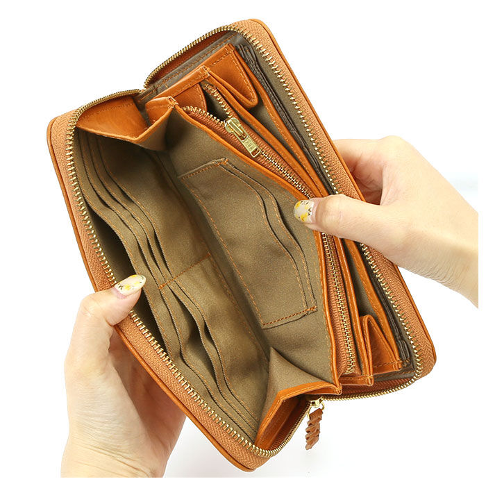 BACKYARD FAMILY「ズッケロ 長財布 通販 ブランド 財布 レディース 大容量 ラウンドファスナー 本革」|財布|