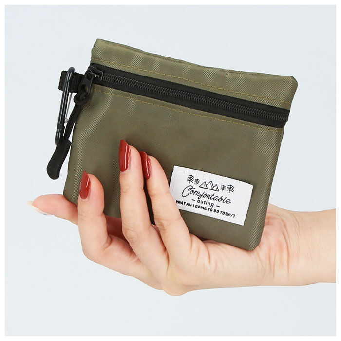 BACKYARD FAMILY「パスケース コインケース 通販 小銭入れ ミニ財布 小物入れ カラビナ付き カラビナ キーホルダー」|コインケース|