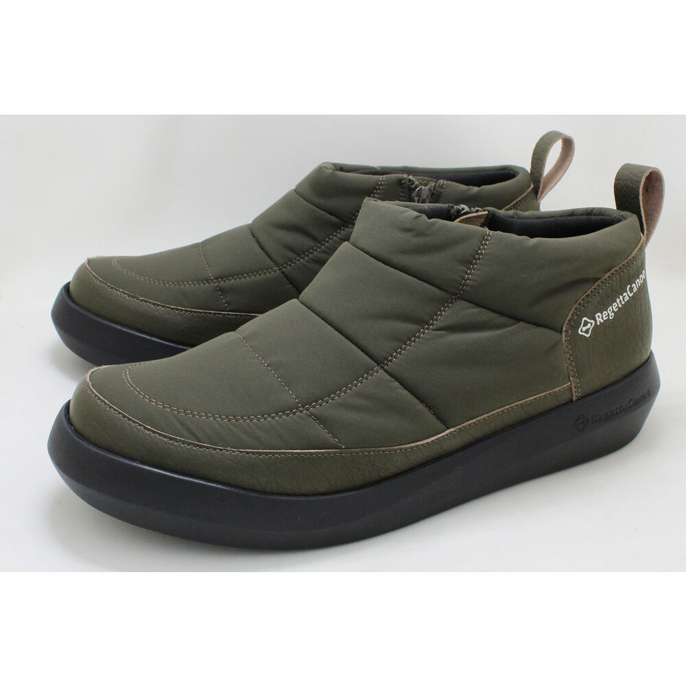 BACKYARD FAMILY「リゲッタ 靴 通販 Regetta Canoe リゲッタカヌー メンズ ショートブーツ ショート」|ショートブーツ|グリーン1