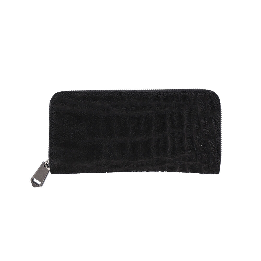 BACKYARD FAMILY「財布 メンズ 長財布 通販 ZOO ZLW-092 ズー 象の鼻 象革財布 ロングウォレット」|財布|ブラック1