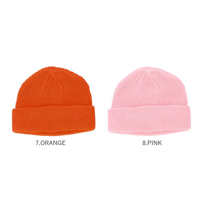 BACKYARD FAMILY「ベーシックエンチ ワッチキャップ 浅め 通販 ビーニー ローワッチ ニット 帽子 ロールキャップ」|ニット帽|