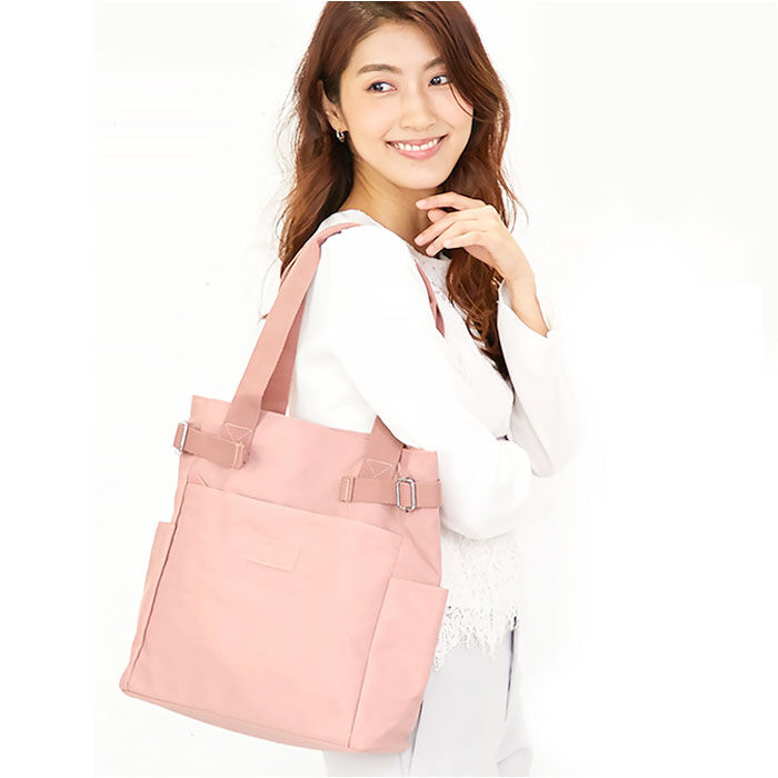 BACKYARD FAMILY「トートバッグ レディース 大きめ 通販 トートバック ナイロン 通勤 通学 A4 縦型 縦長 軽量」|トートバッグ|