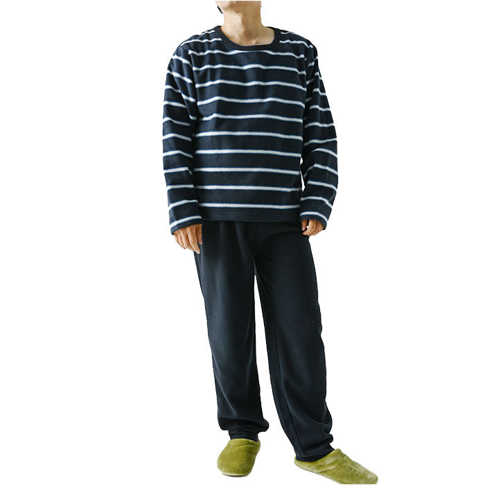 BACKYARD FAMILY「フリース パジャマ 上下 メンズ 通販 部屋着 ルームウェア ルームウエア フリースパジャマ」|ルームウェア|