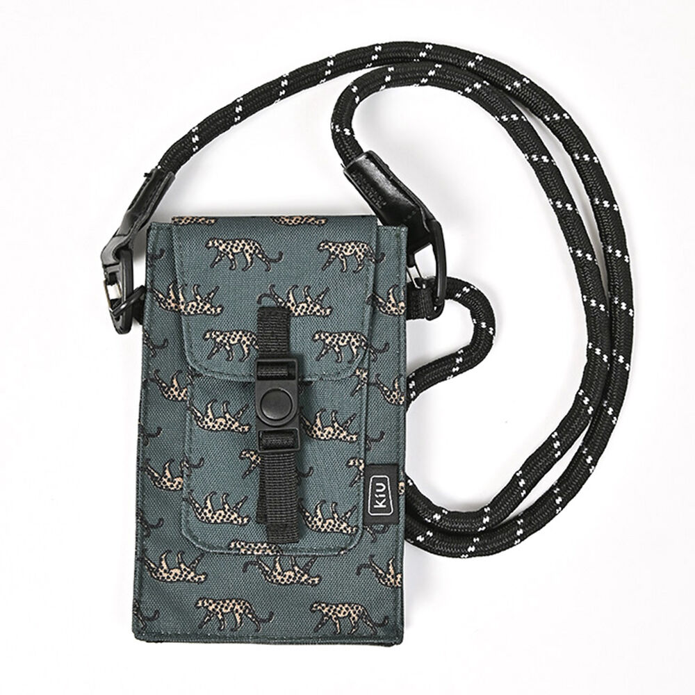 KiU「KiU ショルダーバッグ 通販 キウ K350 600D ウォーターリペレント フォンポーチ」|ショルダー・メッセンジャー|グリーン1