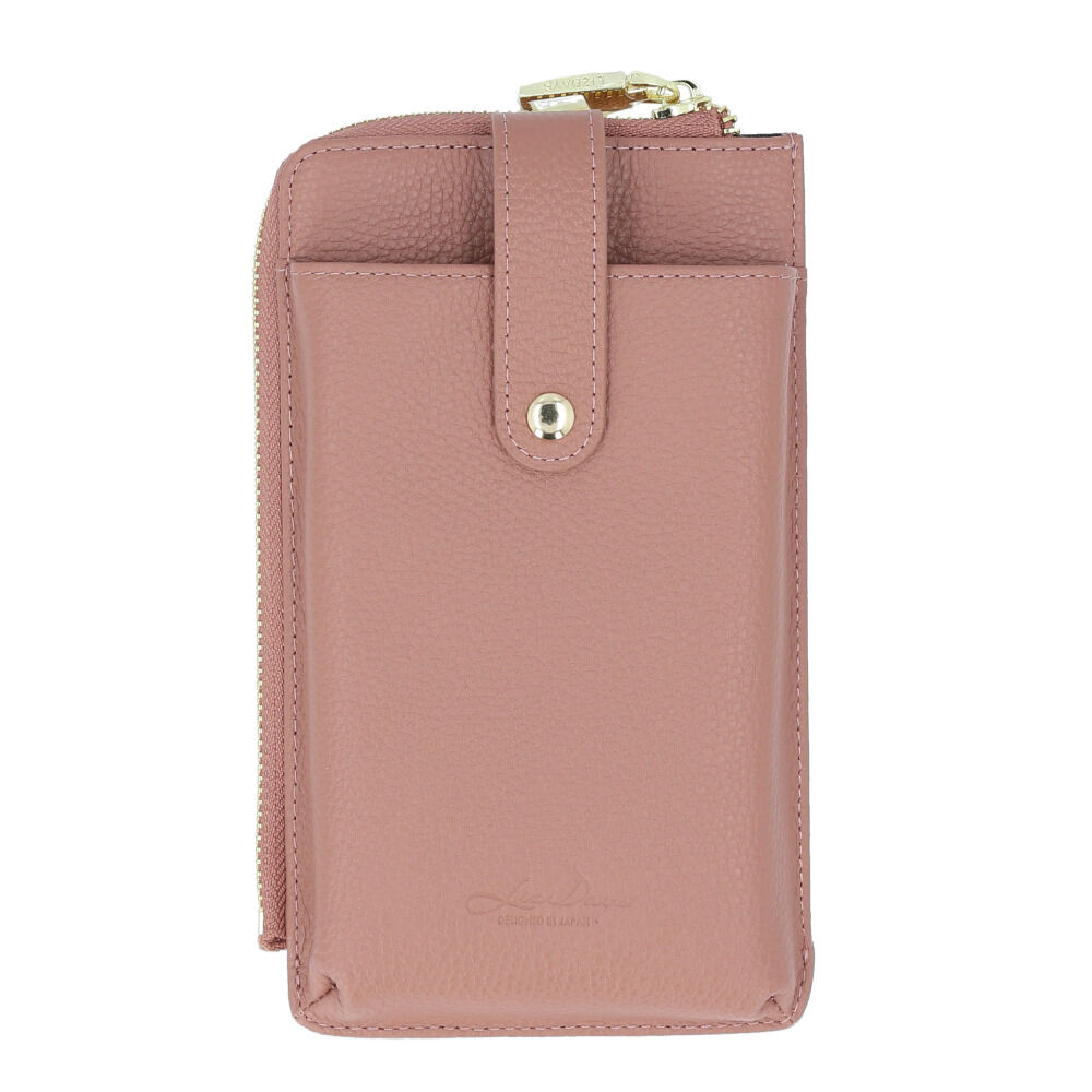 BACKYARD FAMILY「LIZDAYS リズデイズ スマホポーチ 通販 lz-69103 ミニショルダーバッグ」|ショルダー・メッセンジャー|ピンク1