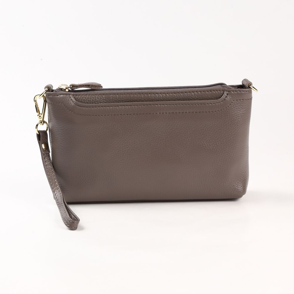 BACKYARD FAMILY「本革ショルダーバッグ レディース 斜めがけ 通販 ショルダーバッグ ショルダーバック」|ショルダー・メッセンジャー|グレー1