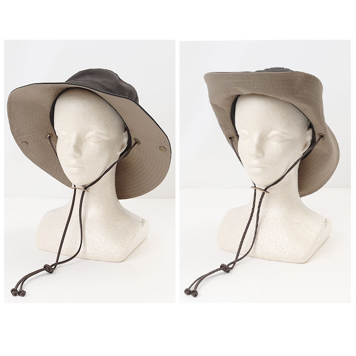 BACKYARD FAMILY「サファリハット おしゃれ 通販 花粉対策 アドベンチャーハット 帽子 ハット つば広 UV帽子」|ハット|